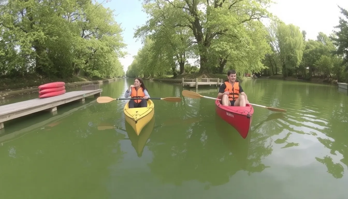 louer un canoe ou kayak dans le marais poitevin guide