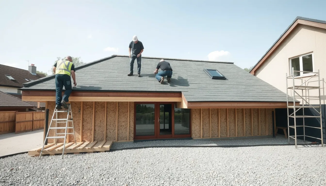 maison toit plat construction